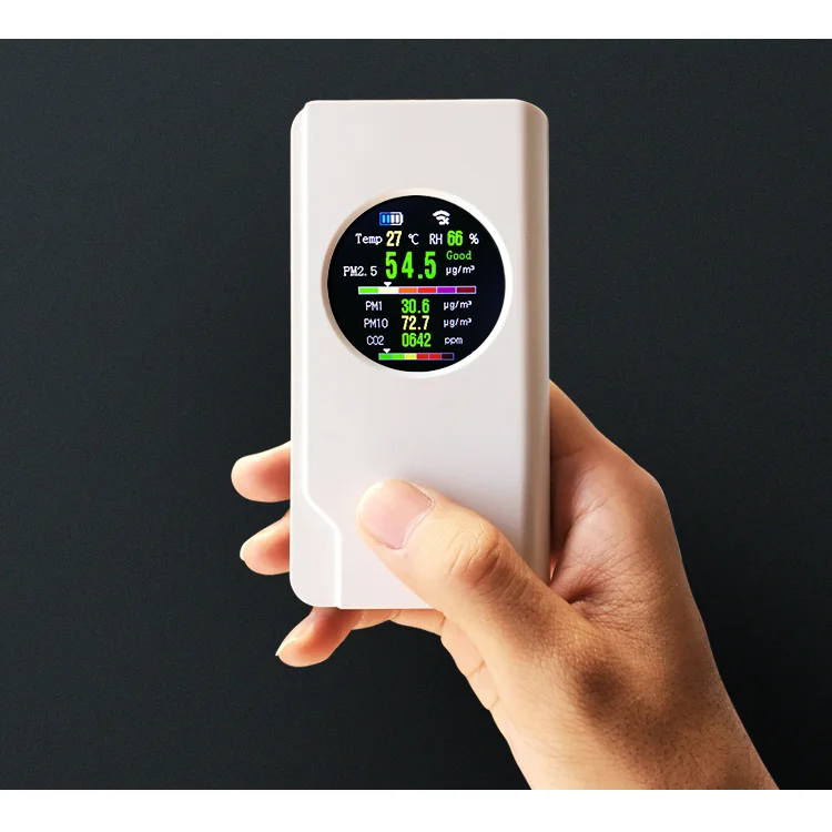 
New Product New Product Promotion WIFI outdoor and indoor PM2.5 CO2 Air Pollution Monitor 