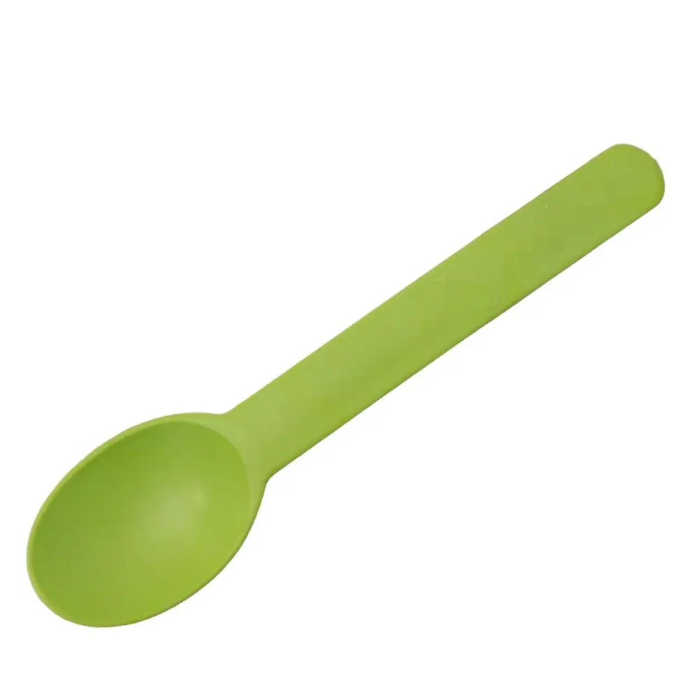 custom biodegradable ice cream spoon yogurt spoon