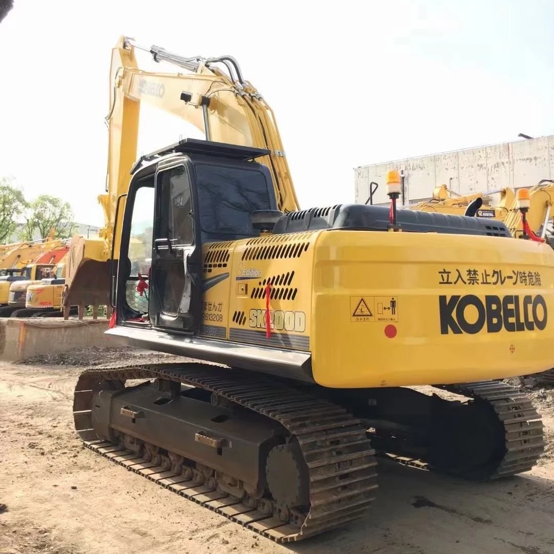 Used Hitachi Japanese Brand hot sale good condition SK200-6 Hydraulic Excavator Bucket Crawler  Cheap price Excavator