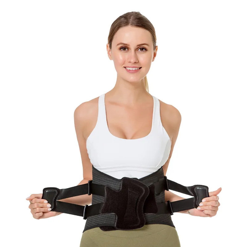 Waist support belt with steel plate support waist fixed belt breathable waist protection for both men and women