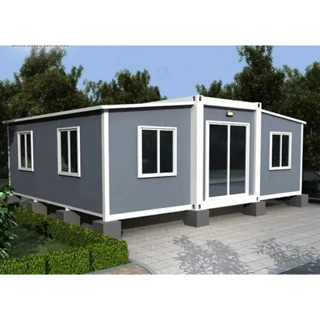China Cheapest  Prefab Villa Houses Prefab Houses Modern 4 Bedrooms Luxury Prefab Houses
