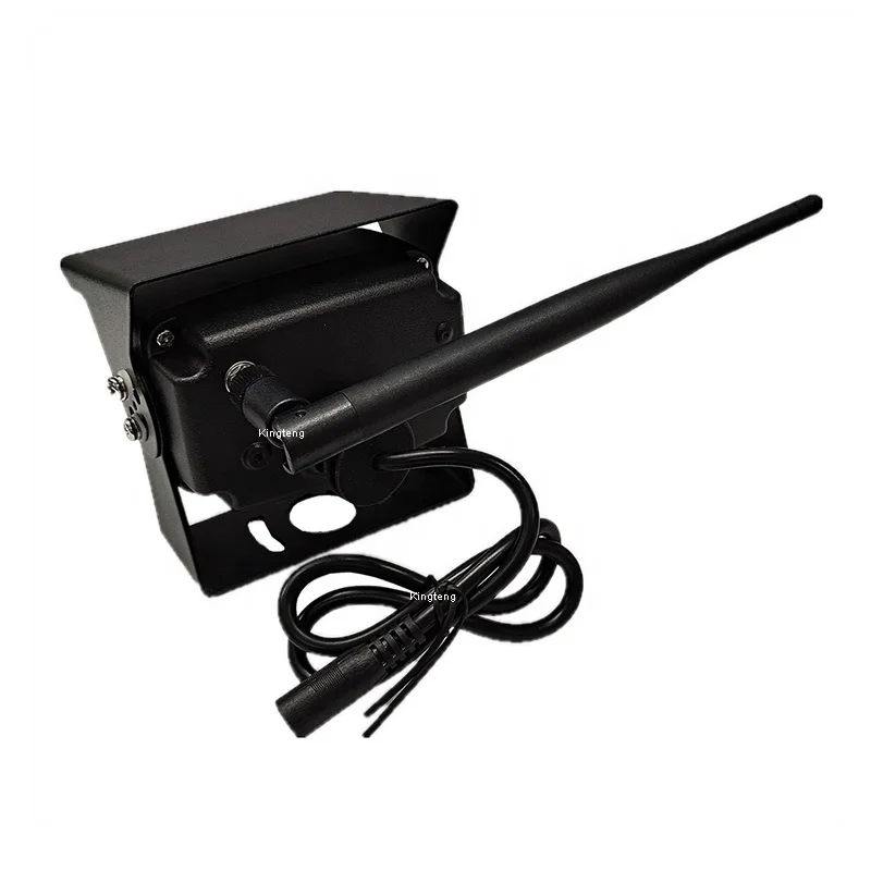 AHD Quad Monitor Digital Wireless Car DVR Monitor Reverse Rear View Camera System for Tower Crane Heavy Truck