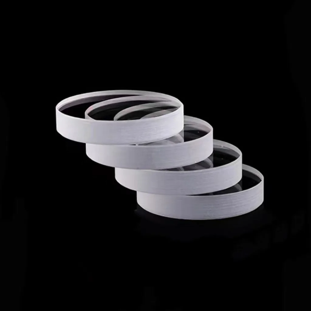 3mm Thick 60mm Diameter Clear Round Shape Optical Fused Silica Windows Quartz Glass