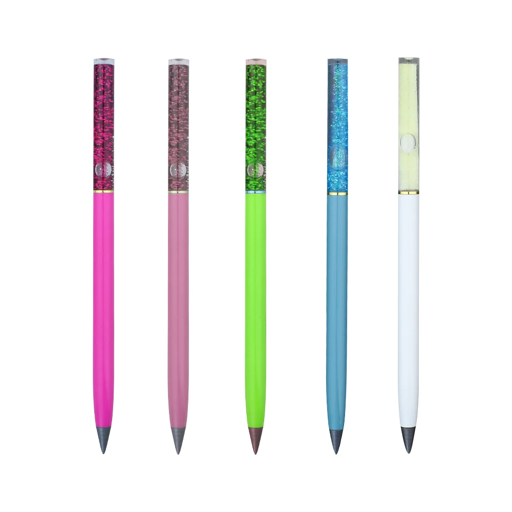 NEW Inkless Eternal Pen Permanently Pencil with Crystal Top