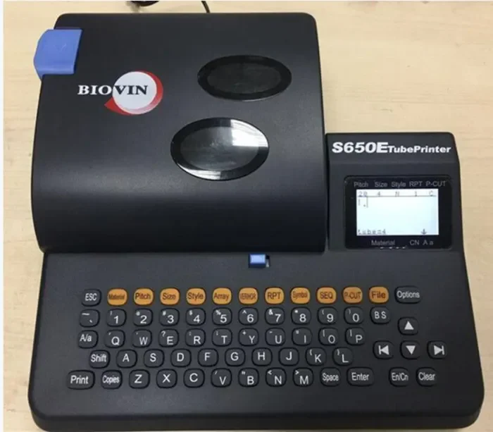S650 S700 Portable Tube Label Printer Cable Marking Printing Machine