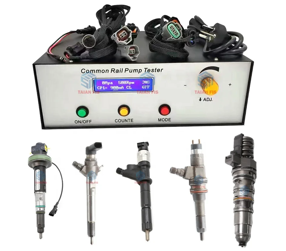 CR-1000 Fuel Injection Tester for Common Rail Injectors Electronic Control Fuel Injector Testers Injector Simulator Tester