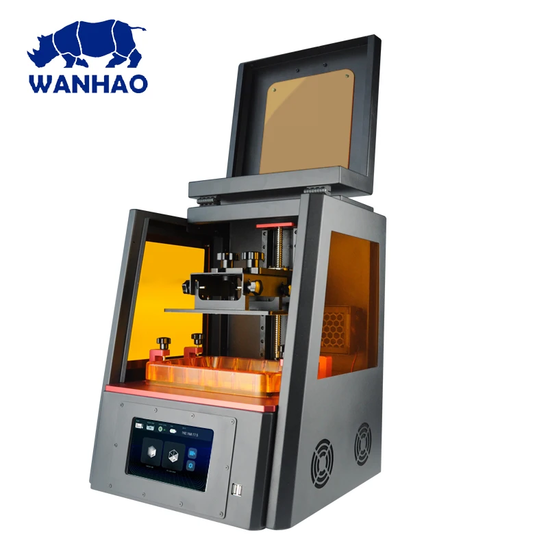 Wanhao sla dlp Impresora 3 D Dental Jewelry UV resin 2K LCD printing machines 405nm 3d printer