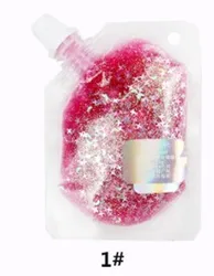 OEM крупные блестки, праздничная Косметика с блестками для лица, тела, ногтей