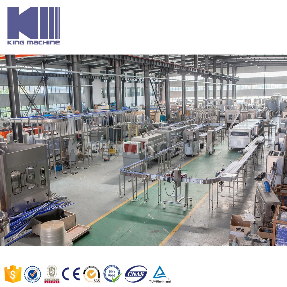 Economy Type Tin Can Beverage Filling Machine / Production Line