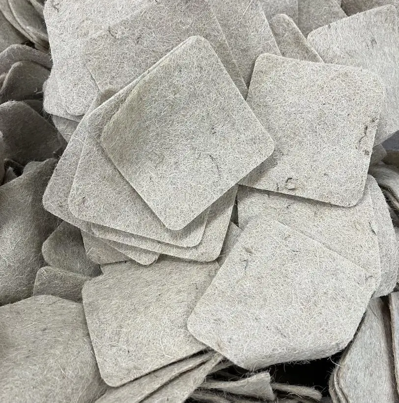 Jute Micro-Mats Hydroponic Grow Pads/Organic Production Wheatgrass, Microgreens Plant and Seed Germination for Greenhouse Trays