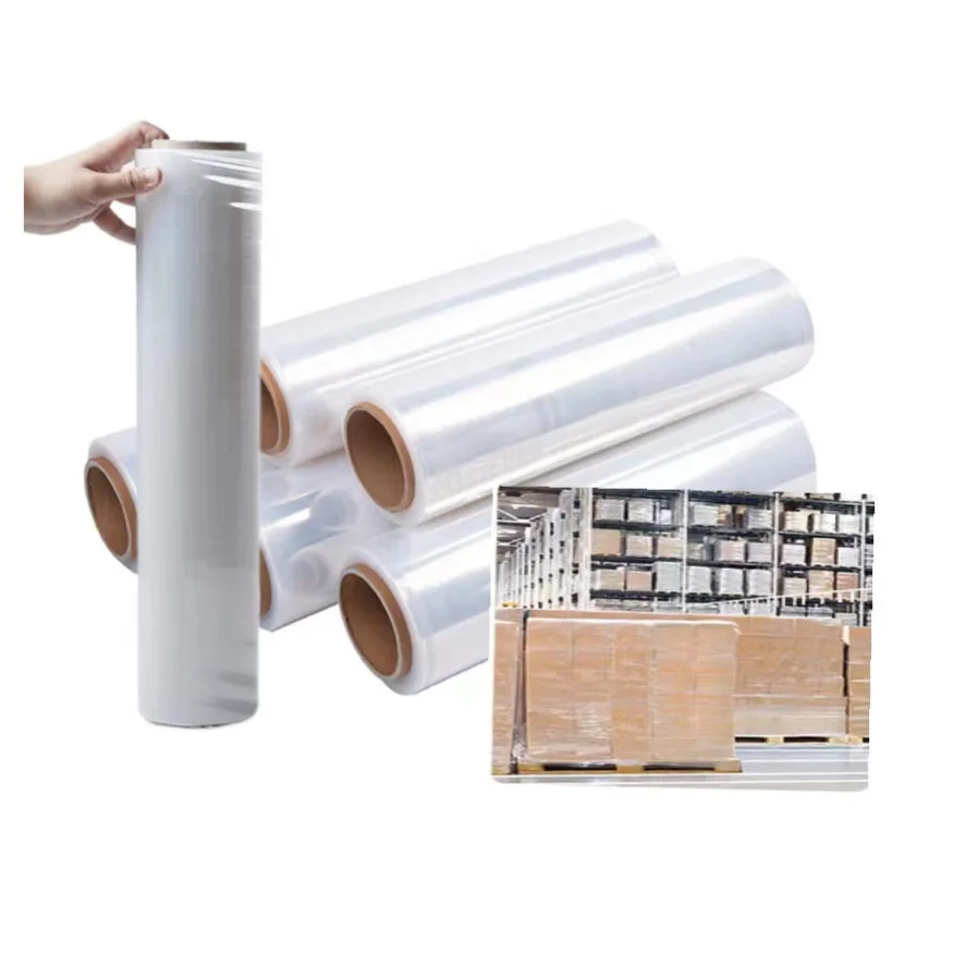 Pangda Low price wholesale quality PE plastic Product packaging Strech Wrap winding film packing