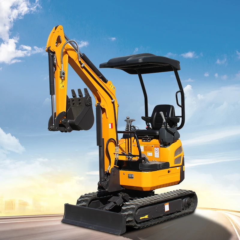 Rhinoceros XN 18 1.6 ton mini excavator with hydraulic thumb  with other excavator attachment
