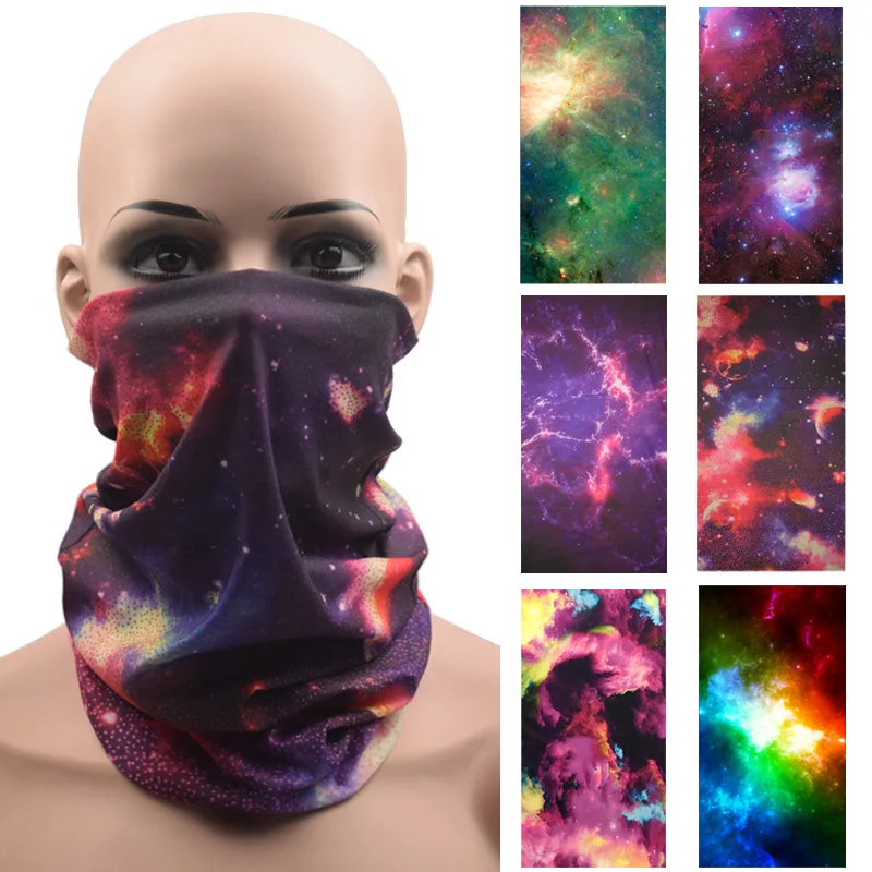  Custom Digital Printing Seamless Multifunctional Tube Neck Bandana Gaiter Face Scarf Mask for Outdoor