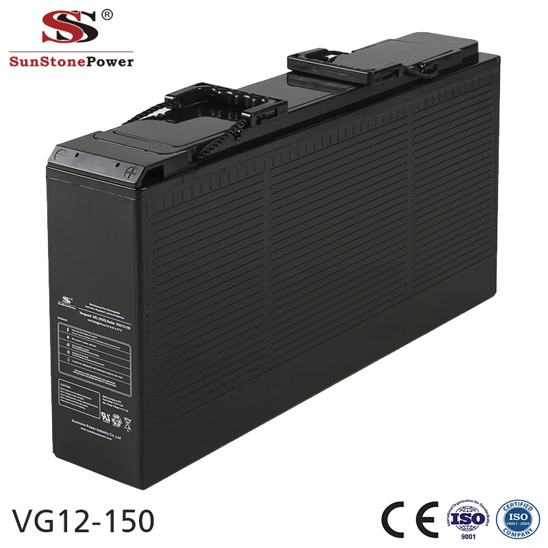 High quality front terminal sealed lead 12V180AH acid agm battery