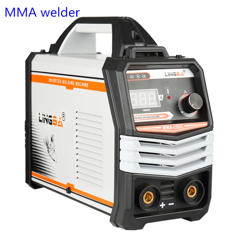Lingba Hot Shell MMA-200C 250C Inverter Arc Welding Machine S/M/L/XL Size Welder SMAW