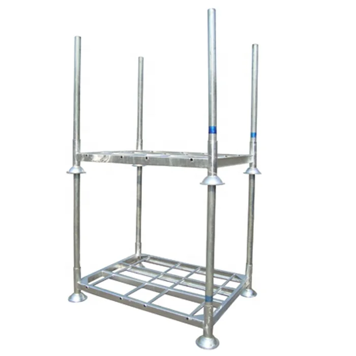 HML Heavy duty steel industrial storage warehouse stacking pallet