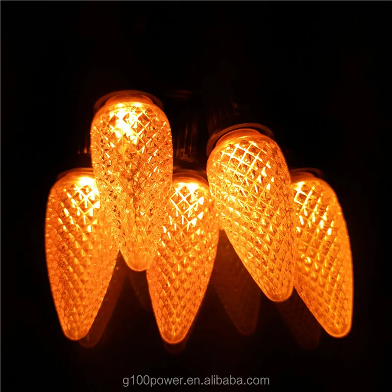 Высокое качество замена C9 светодиодные Рождественские лампочки коммерческих