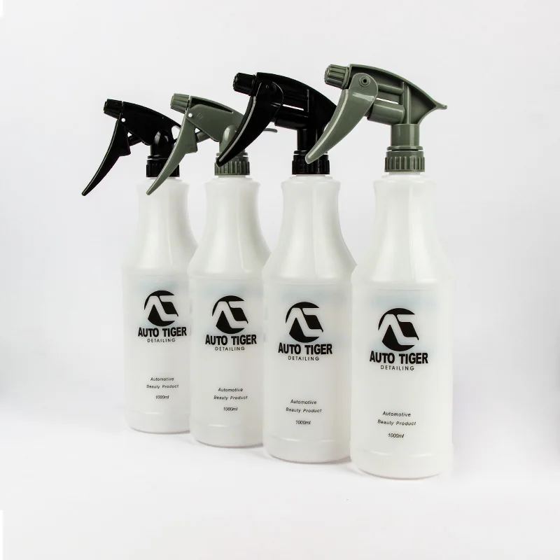 AUTO TIGER 1000 ml Chemical Resistance Plastic Container Sprayer Triggers Bottles
