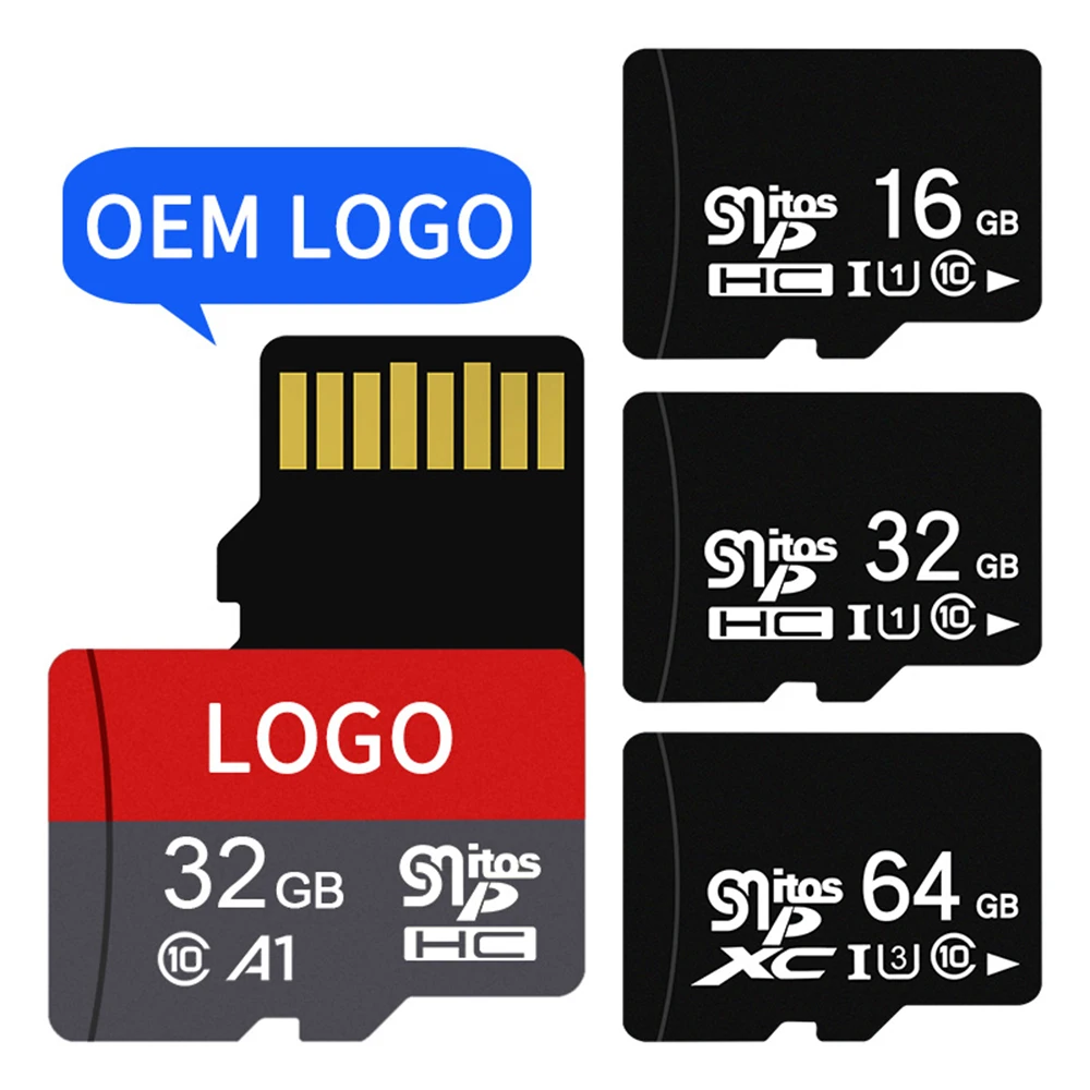 True Capacity Taiwan Chip Memory SD Card Cartao De Memoria 16GB 32GB TF Kart 128GB 64GB Custom Micro 32GB Flash SD Memory Card