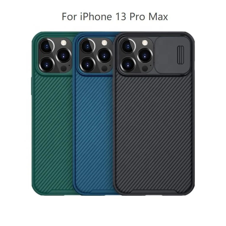 Nillkin Shock Drop Resistance Lens Protection Case For iPhone 14 Plus 14ProMax13 mini Pro Max Slide Cover for Camera Protection