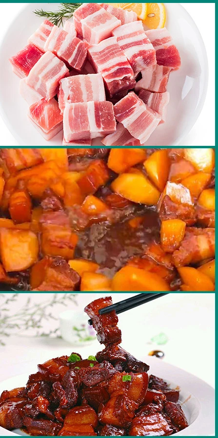 frozen food cheap wholesale oem manufacture ribs sauce big stick bone sauce package home pre-made vegetable cooking braised pork