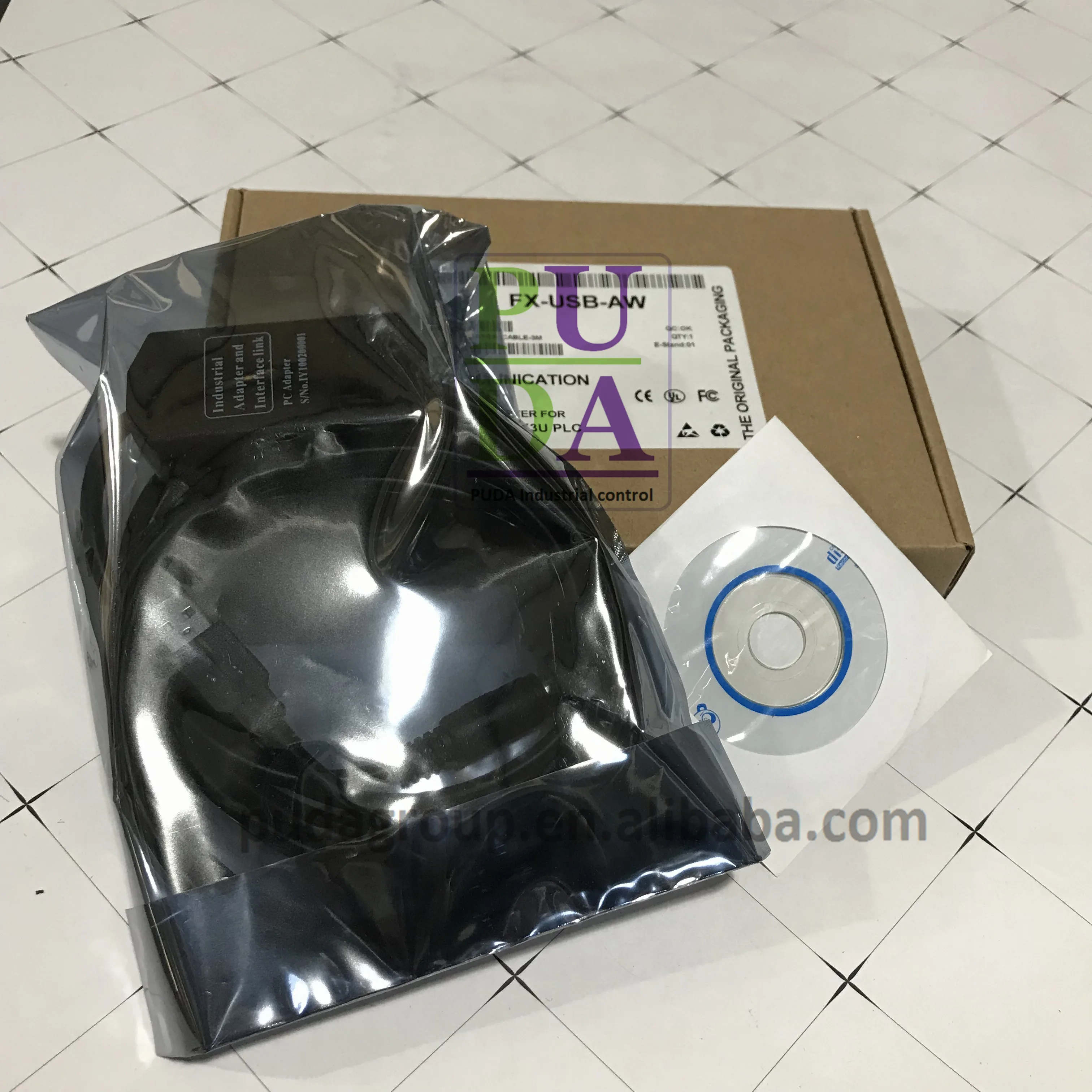  Наличные товары для нового Mitsubishi PLC Кабель программирования FX-USB-AW гарантия 1 год Лучшая