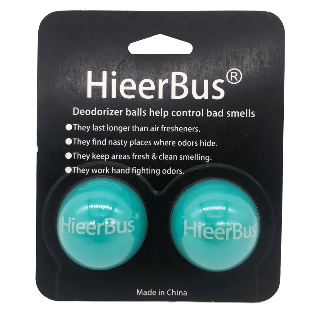 Multi-Purpose Deodorizer Balls Odor Neutralizing Customized Scents 2~6pcs Per Pack