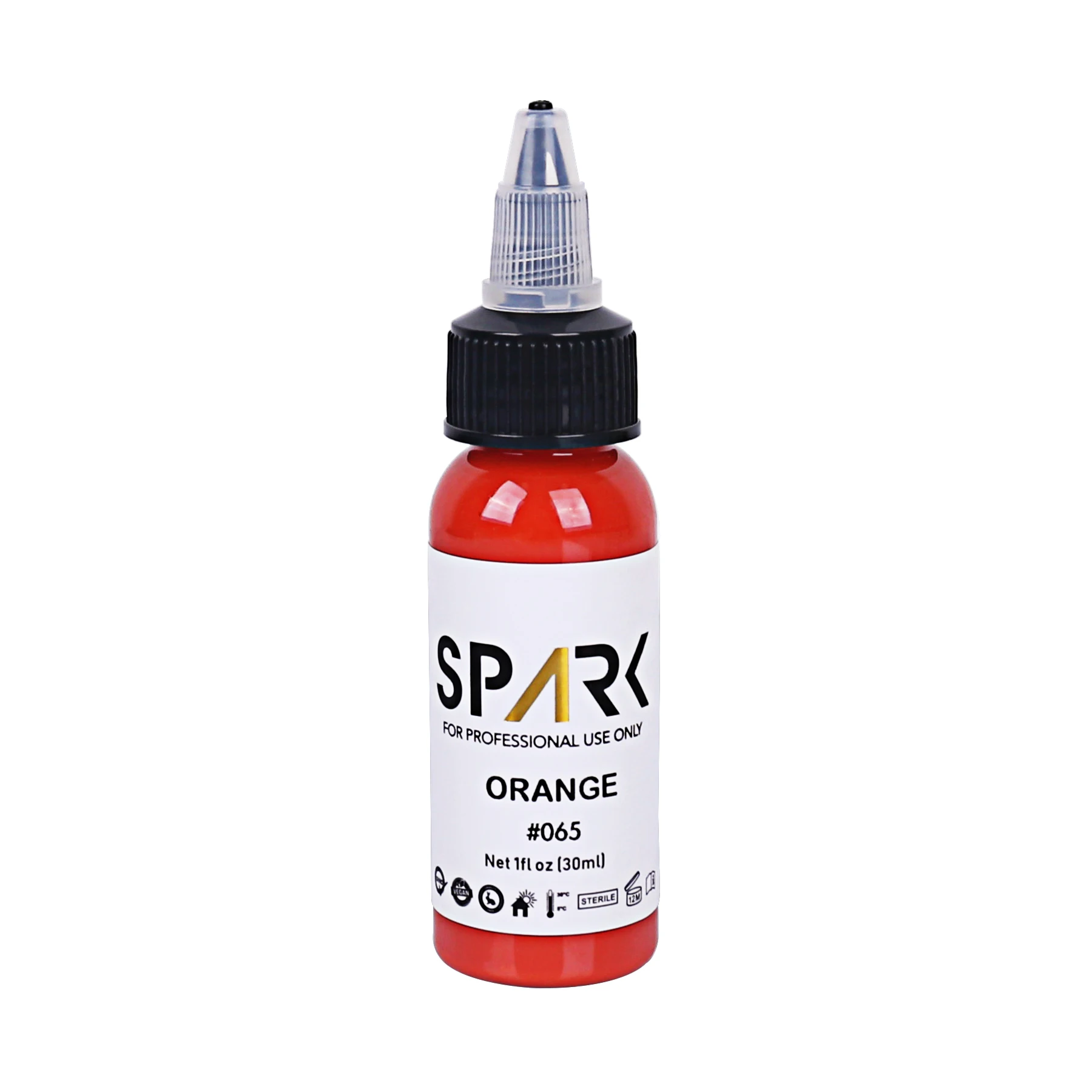 Spark High-end 1OZ 30ML Natural Best Non-toxic Pigment PMU Cosmetic Organic Semi Permanent Radiant Tattoo Ink