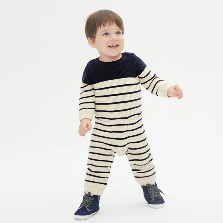 Wholesale cotton oem customized baby grows jumpsuit romper