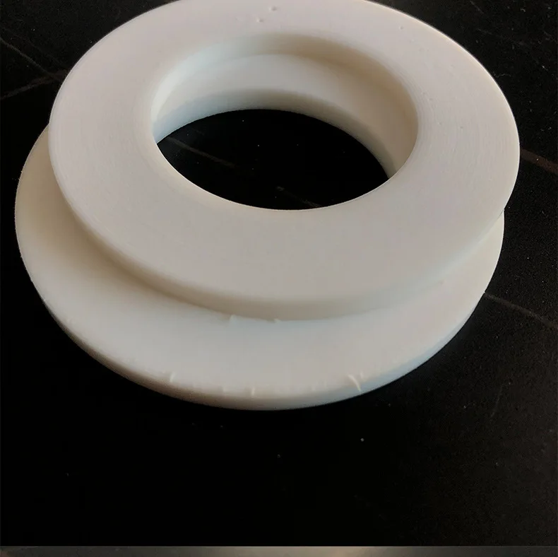 Manufacturing Custom 2mm Diameter Flat Round O ring Rubber Seal Washer White PU Mat Polyurethane Buffer Rubber Gasket