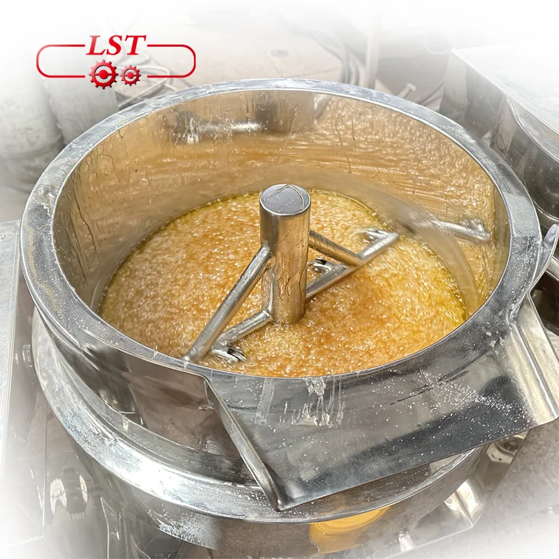 LST Small 20/50L gummy jelly mixer machine sugar syrup cooking pot for store use sugar cooking machine price