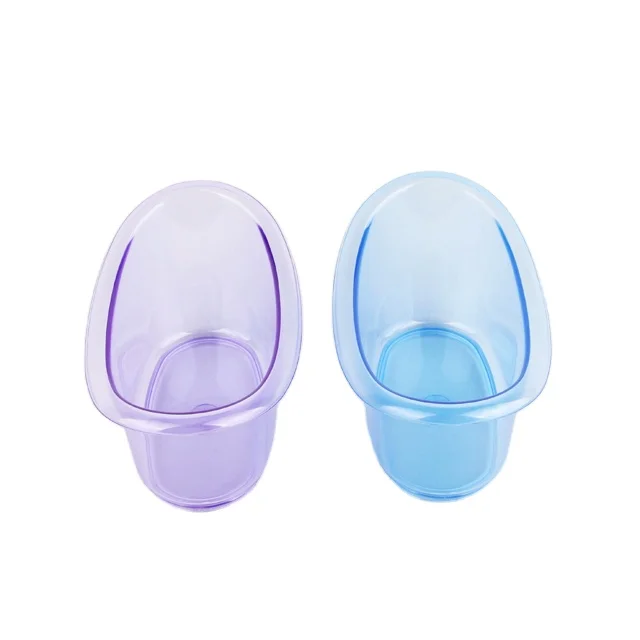factory Small size plastic mini bathtub container, transparent PS bathroom accessories