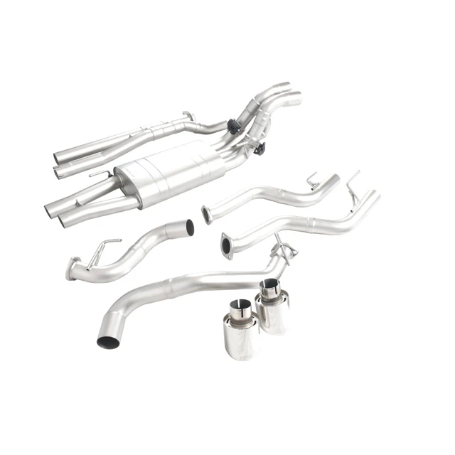 Stainless Steel Exhaust System Catback For Ford Mustang 3.7 5.0t