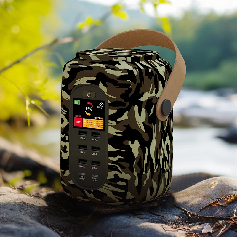 Bulk Order Mobile Charger 100ah Portable Emergency Power Supply 100WPD Power Bank For Cell Phones Smartphones