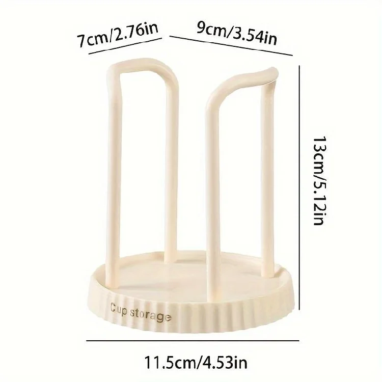 Customized Multifunctional Plastic cup dispenser for Kitchen Disposable Household Storage Rack for Milk Tea Cups and Papers