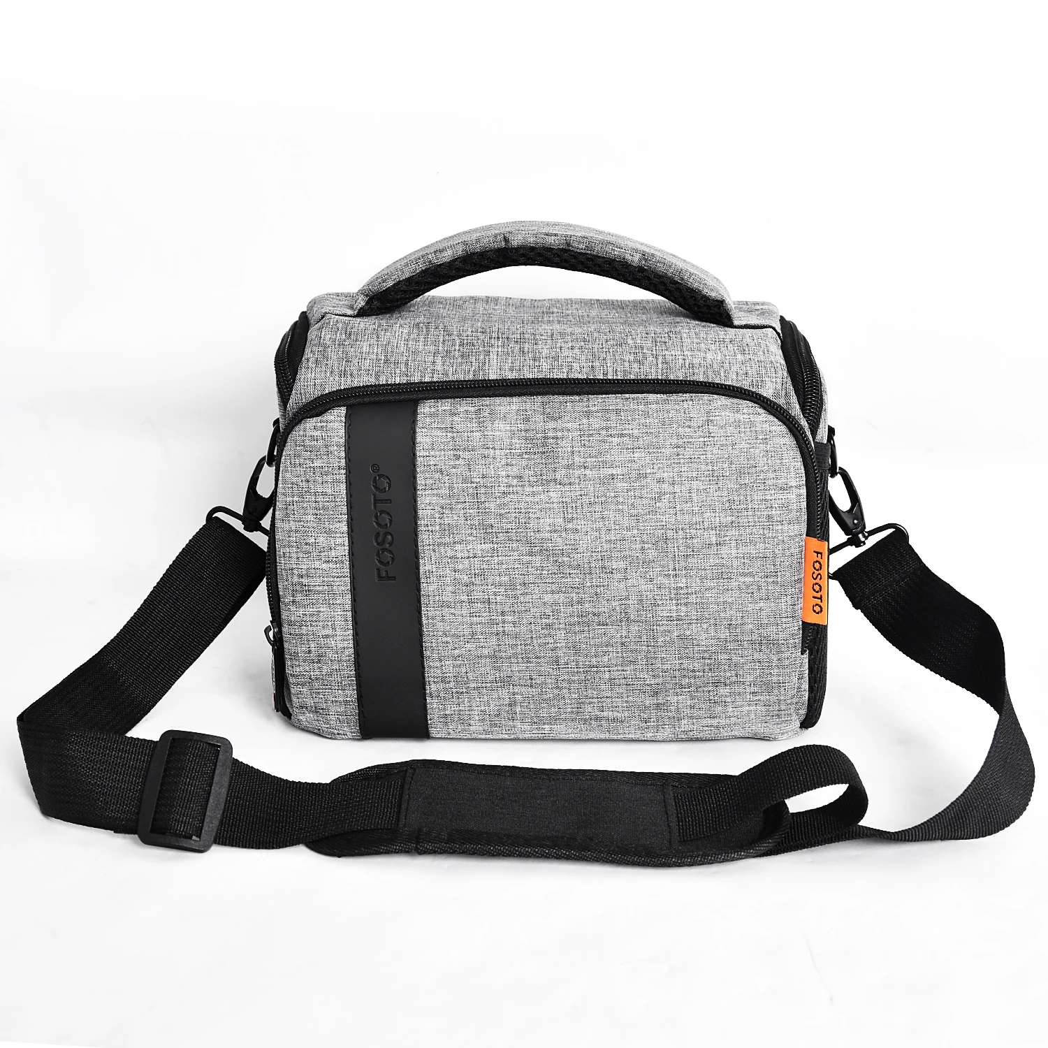 Сумка FOSOTO B500 для цифровой зеркальной камеры, нейлоновый Модный водонепроницаемый чехол на плечо для хранения видеокамер Canon, Nikon, Sony