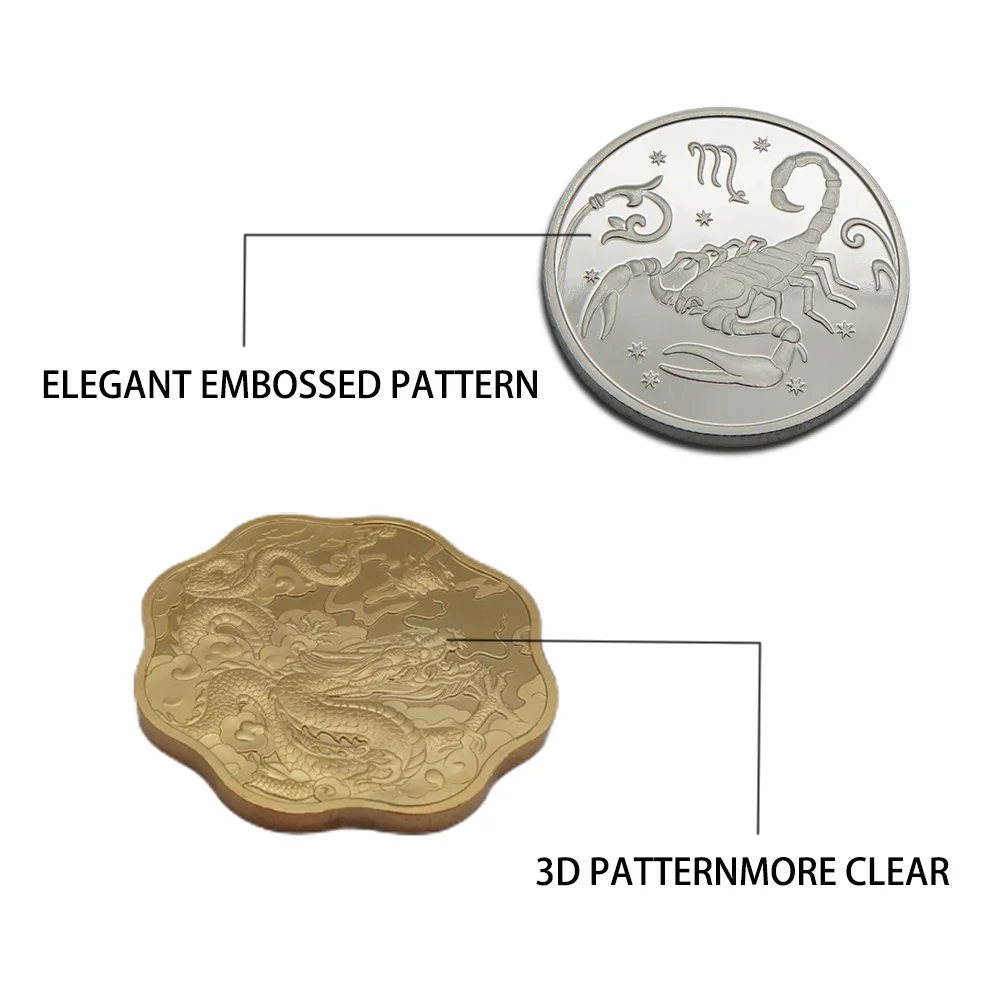 cheap custom logo 2d 3d die stamped enamel commemorative metal.coin blank copper custom coins metal double sided  metal crafts