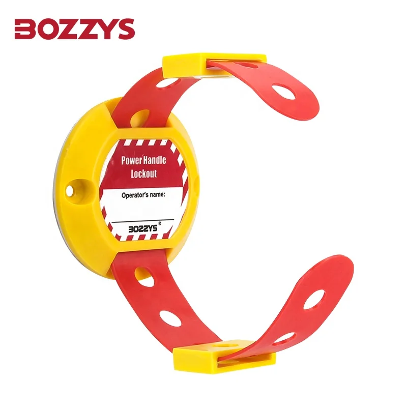 ABS Materials Large Electrical Panel Handle Lockout with Self-adhesive Glue for Lockout Tagout to Prevent the lever from moving