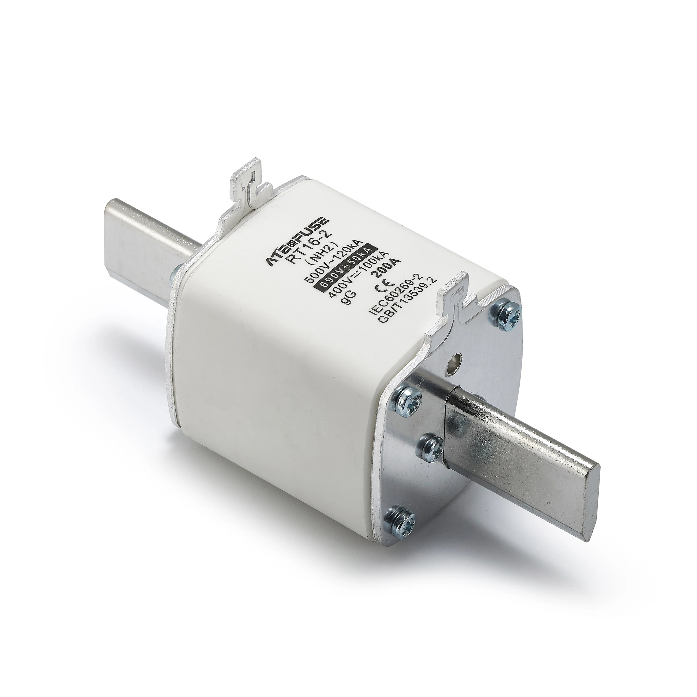 NH series double indicator NH2 fuse GG protection category ac690v/100ka breaking capacity