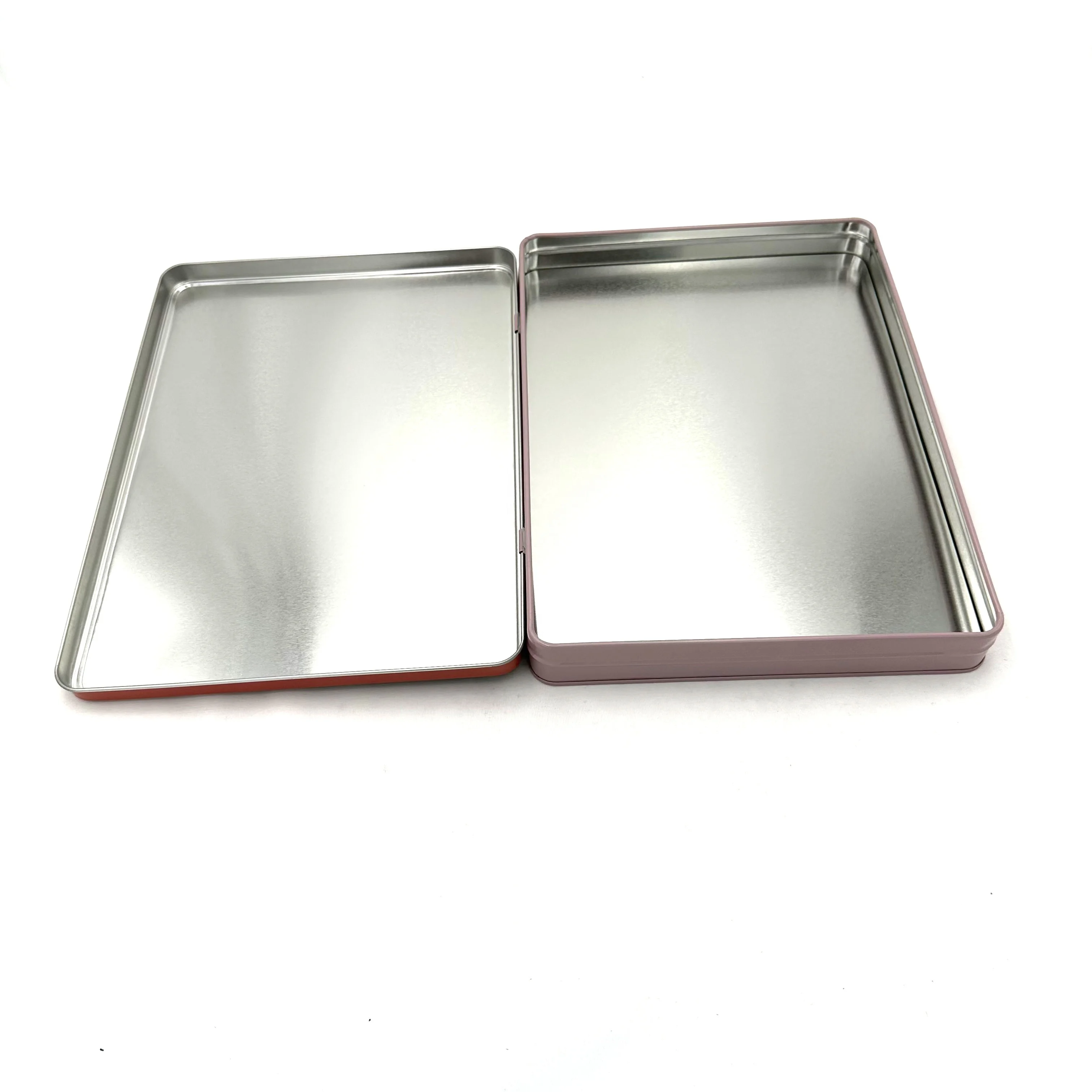 Customized large rectangular metal iron box packaging chocolate candy gift tin box Swiss candy tin box