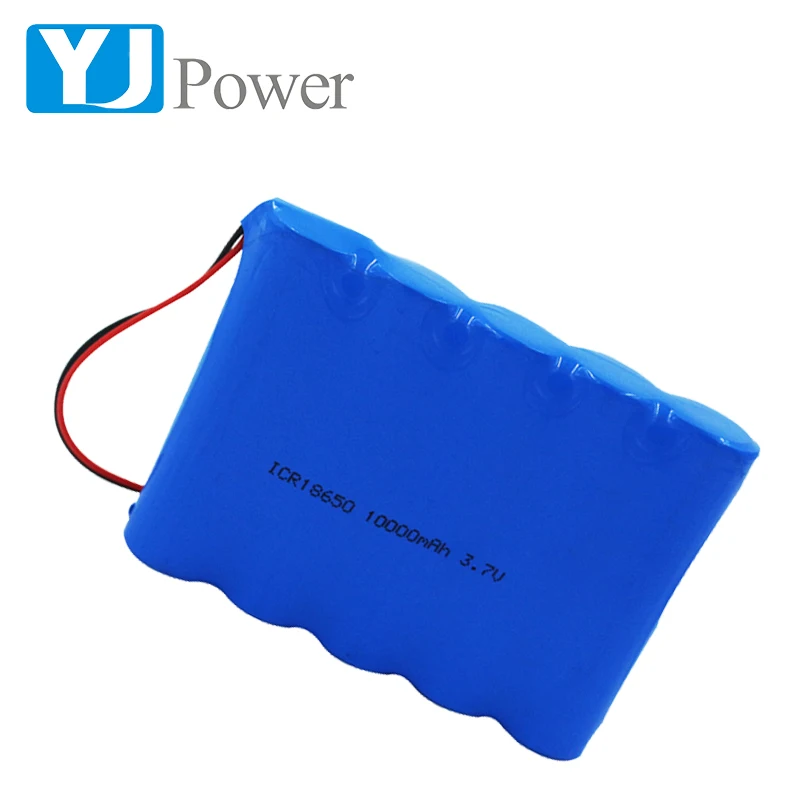 Li-ion 18650 10Ah  3.7v  battery pack for Heating equipment
