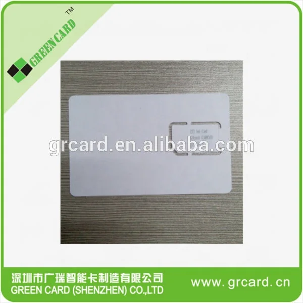 
Mini Micro Nano Size China Factory Blank Programmable Mobile Phone 128K Sim Card Anonymous For Europe Telecom With Free Printing 