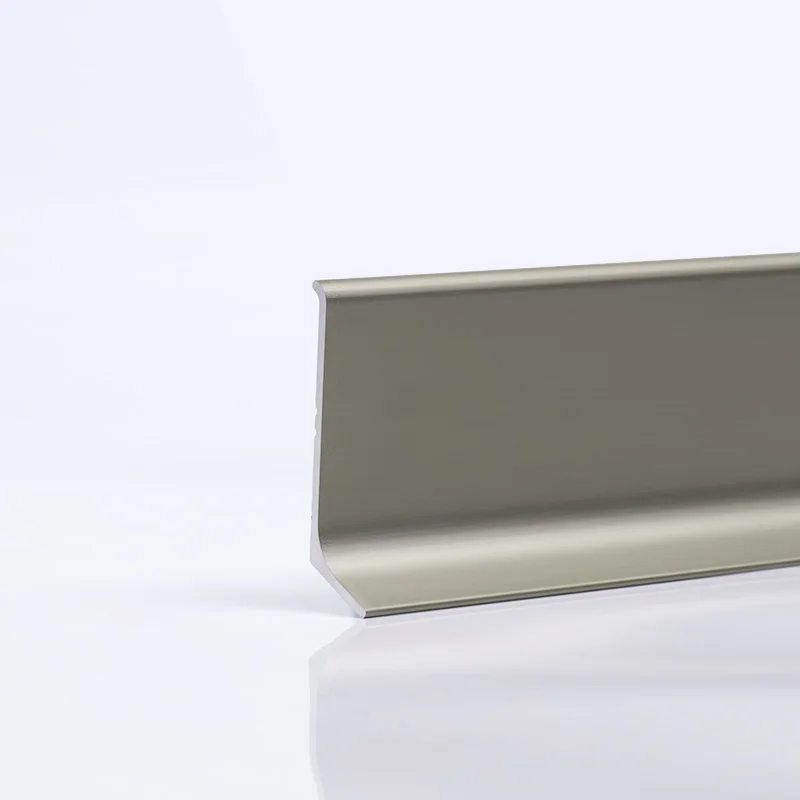 Prolink Metal Factory YJ-SK02 Champagne 2cm/4cm/6cm /8cm/10cm Metal Skirting Board Aluminium Skirting Profiles Baseboard