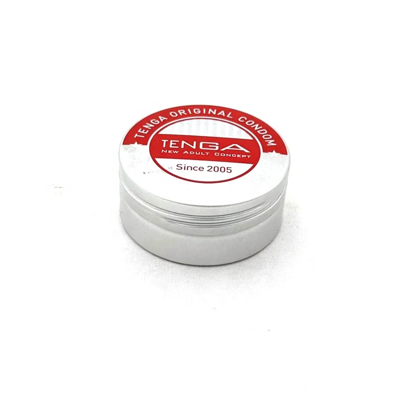 Wholesale Screw Cap Aluminum Metal Cans Face Cream Paste Packaging Round Containers