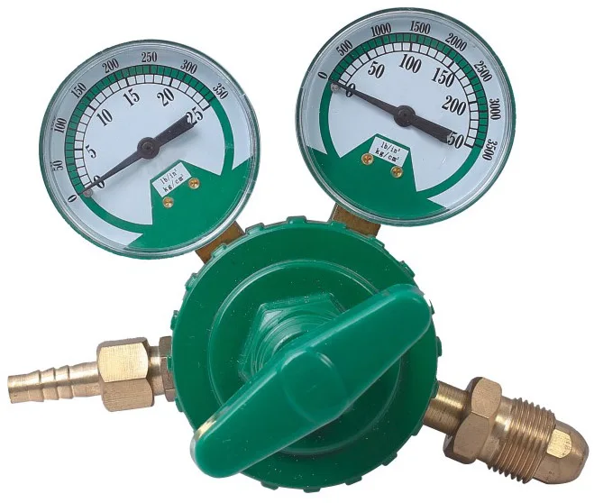 China manufacturer durable Japan type oxygen gauge regulator for cylinder
