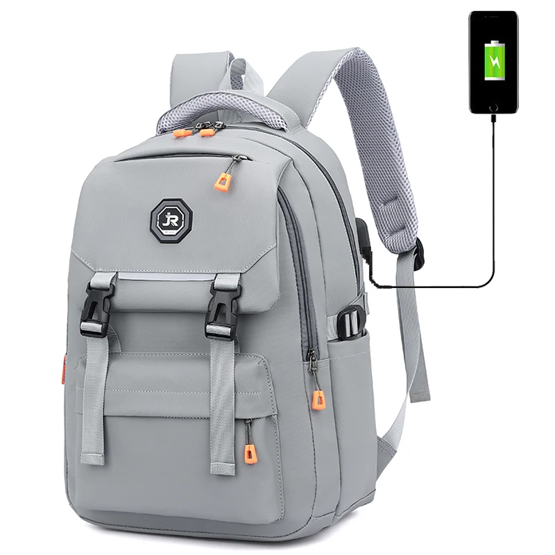 Custom Waterproof Large-capacity sports student computer bag Wholesale designing bags unisex fashion laptop backpack with USB