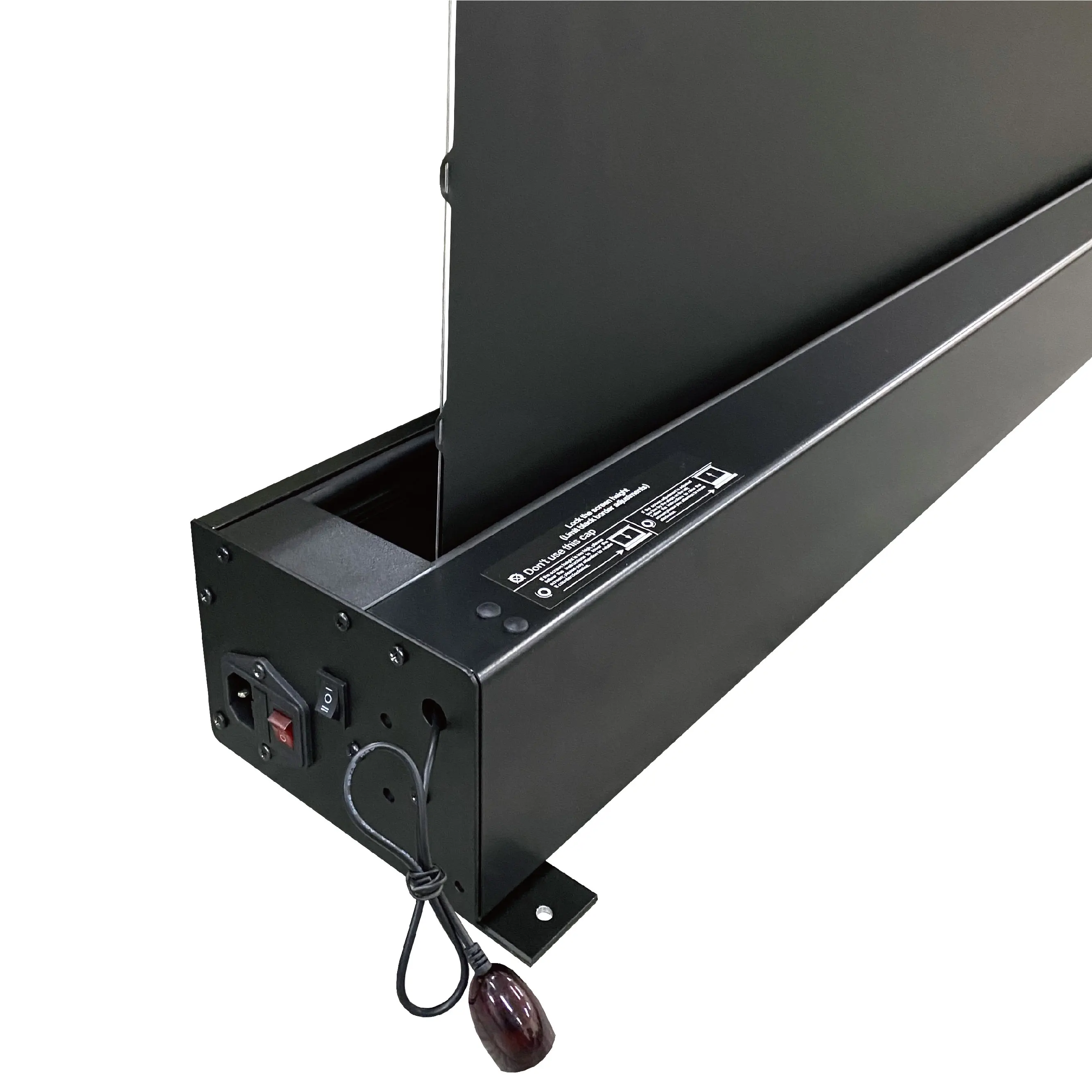 VIVIDSTORM S PRO 100 дюймов Электрический Натяжной пол восходящий UST ALR проекционный экран с настенными кронштейнами VSDSTUST100H + настенные кронштейны