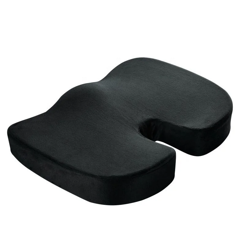 Anjuny Back Pressure Relief Memory Foam Orthopedic Chair Gel Seat Cushion