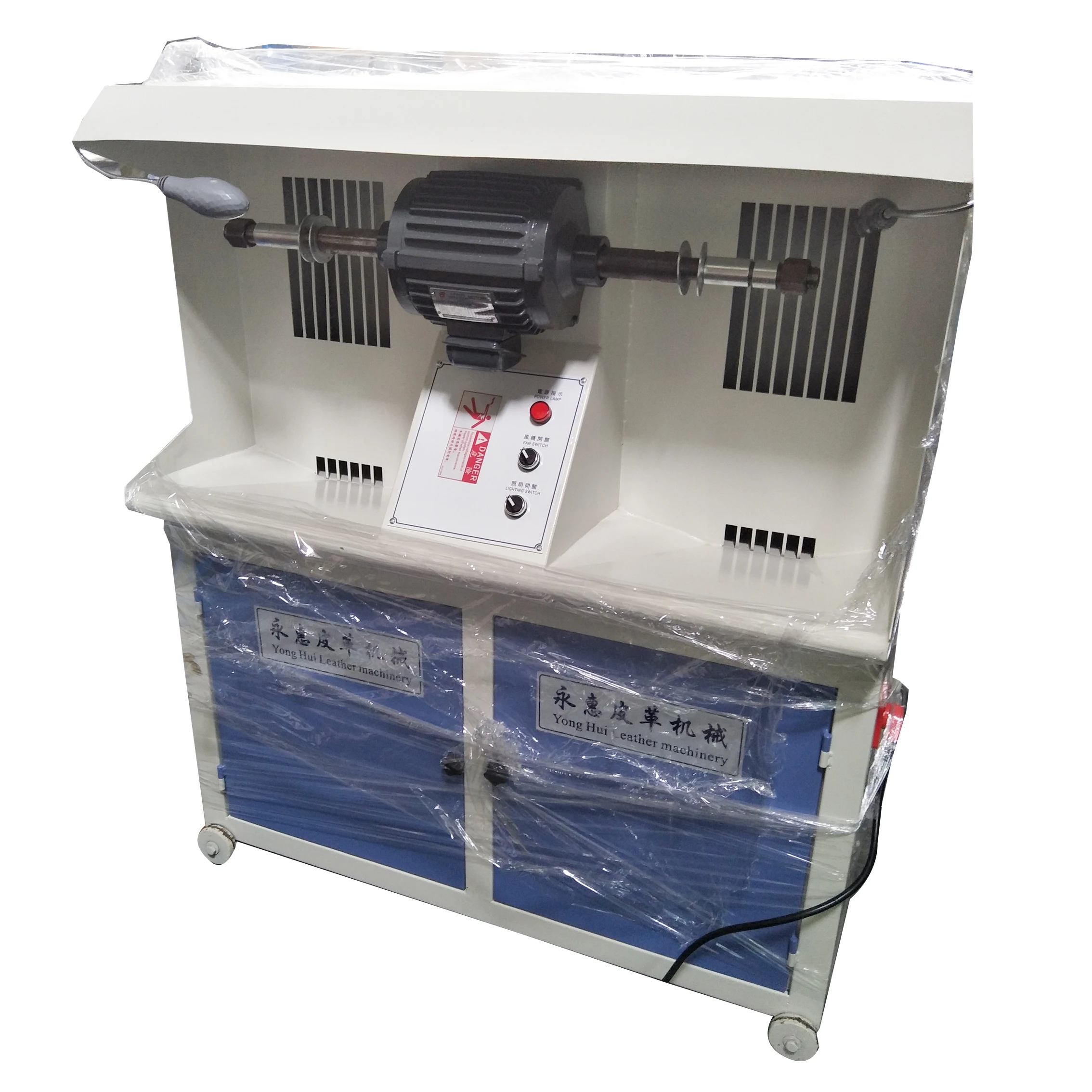 Footwear shoe shoemaking polishing buffing machine with good quality and manufacturing well for shoes polishing process well