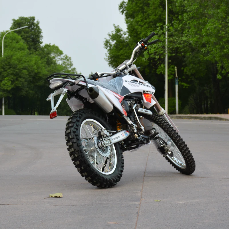 China cheap motocross 250cc water cooled pit bike Enduro Motorcycle K8 White Gas Motor Power 4-Stroke Engine dirt bike